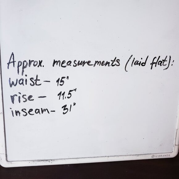 RAG & BONE Logan Wide-Leg Jeans Mid Rise Blue Denim in RINSE Dark Wash size 26 - Picture 9 of 14